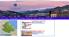 Desktop Screenshot of confcommercioteramo.it